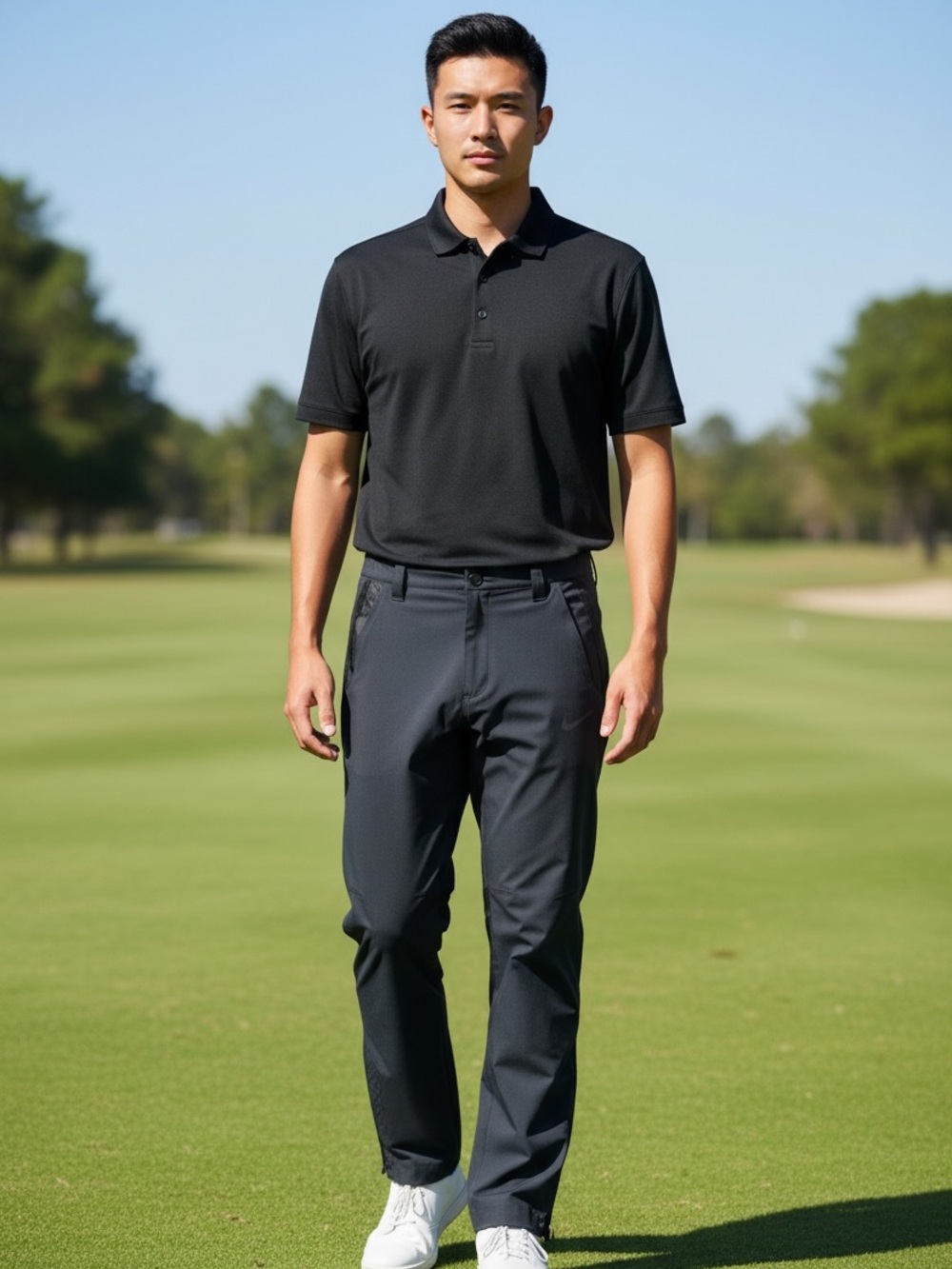 Nike Golf Storm-FIT HyperAdapt Waterproof Rain Pants Black Men’s Small